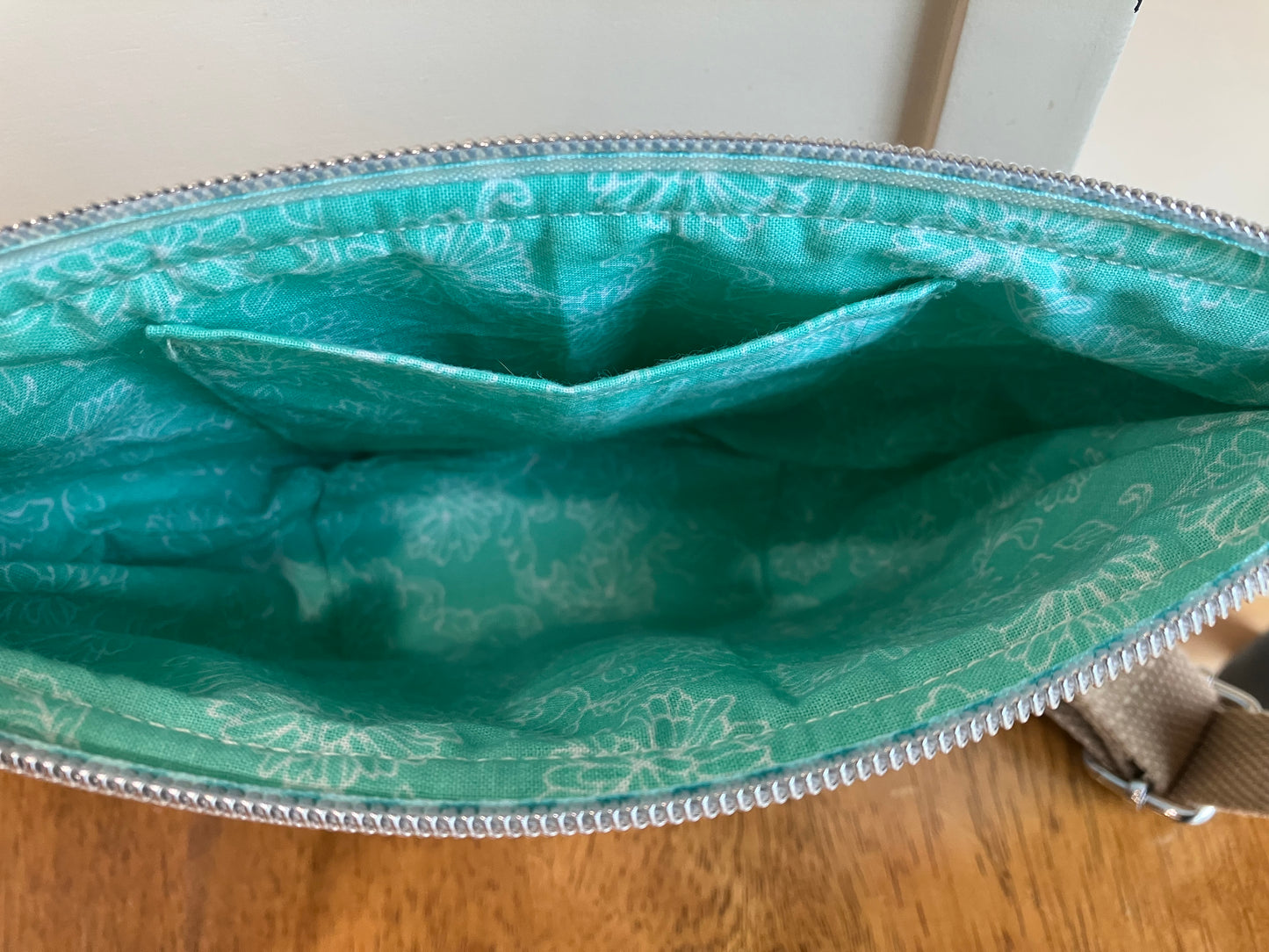 Vintage Floral Bird Cross Body Belt Bag