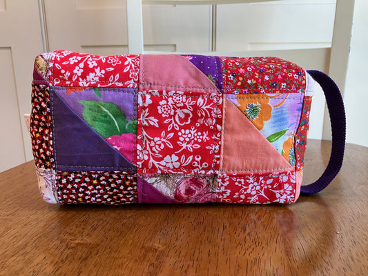 1970's Patchwork Boxy Bag no. 2