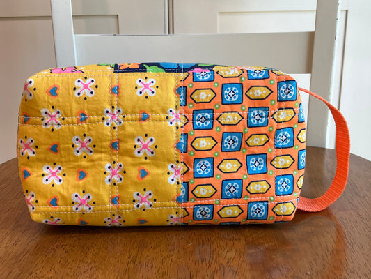 Flower Power Boxy Bag Orange