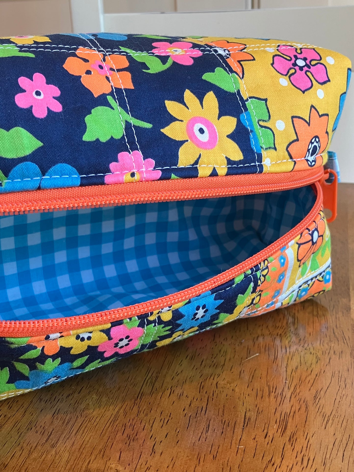 Flower Power Boxy Bag Orange