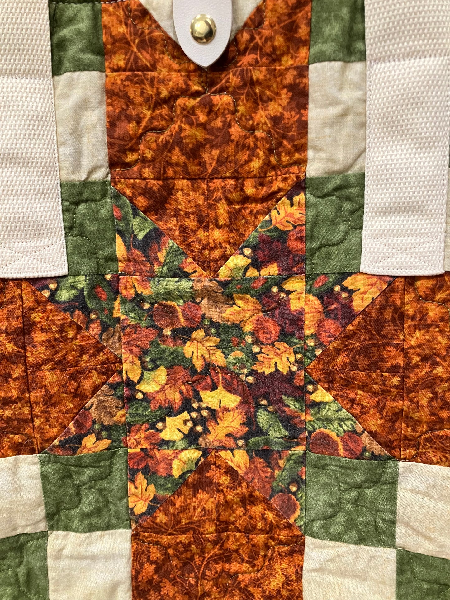 Sawtooth Star Quilt Tote