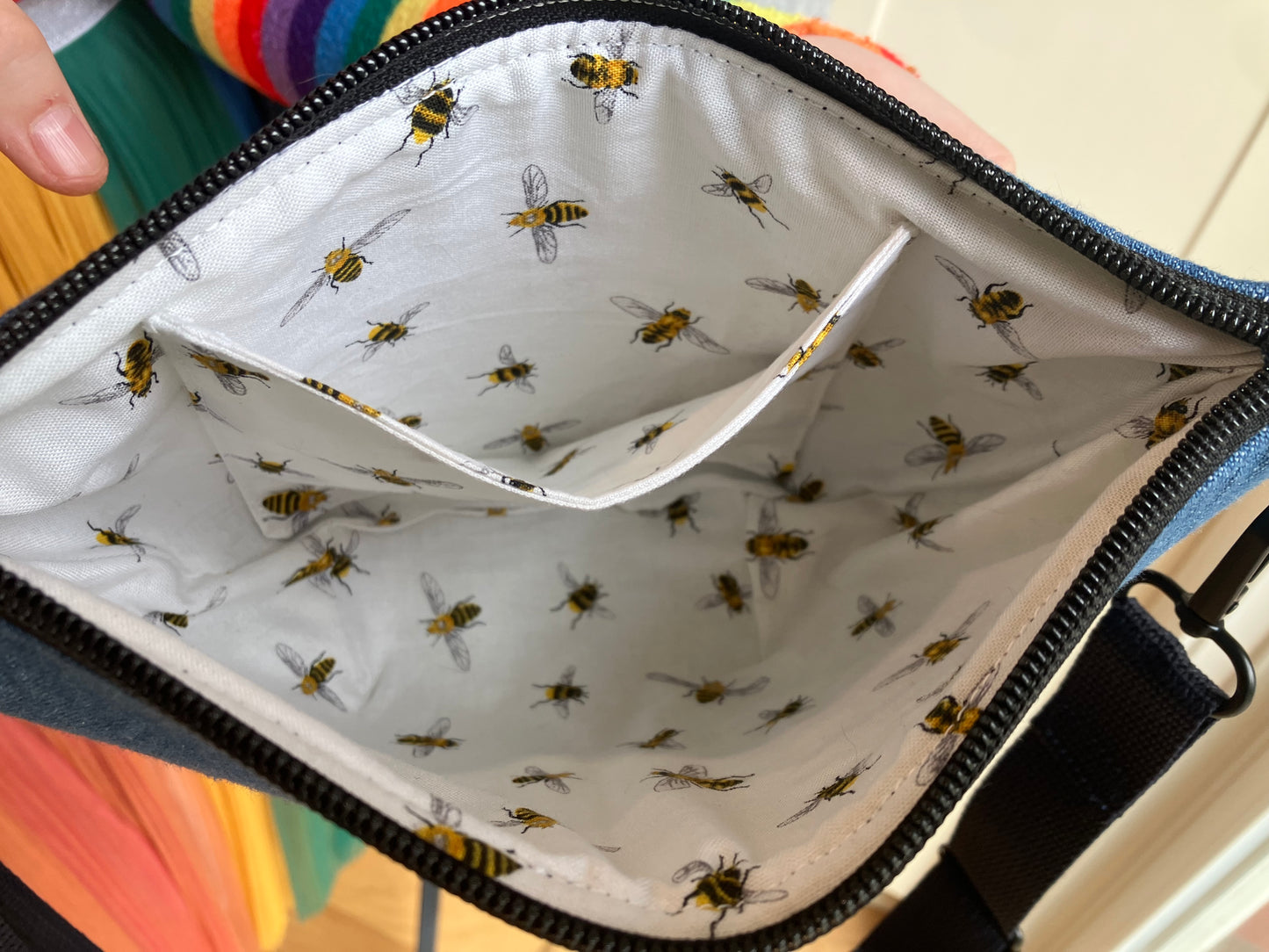 Bumble Bee Cross Body Belt Bag