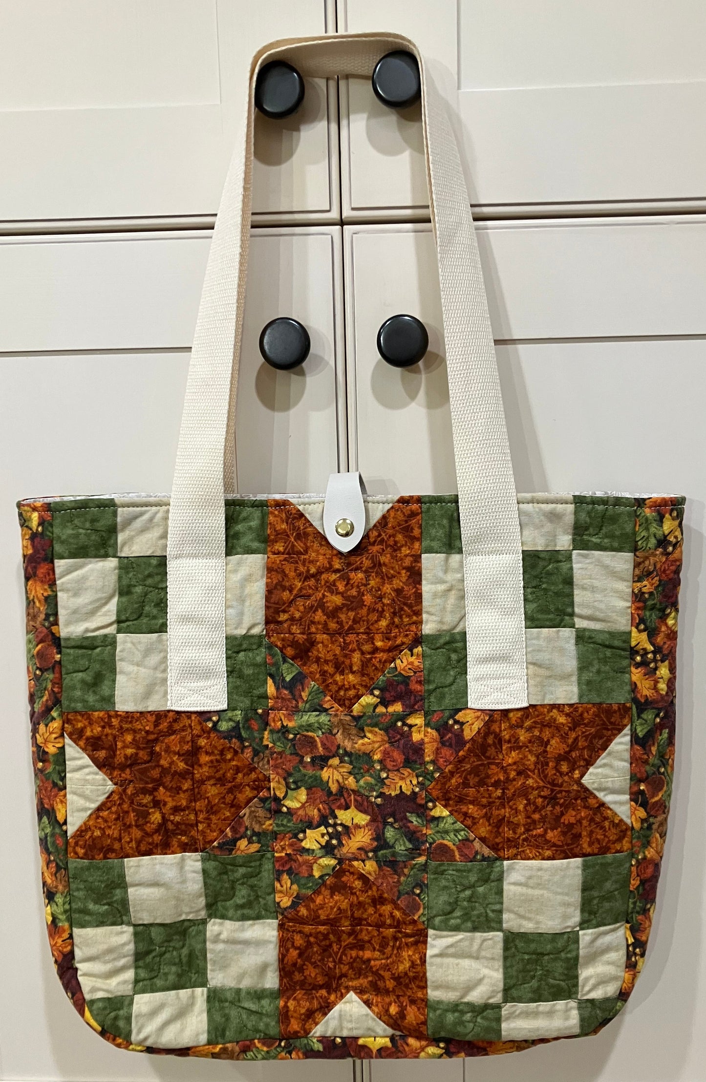 Sawtooth Star Quilt Tote