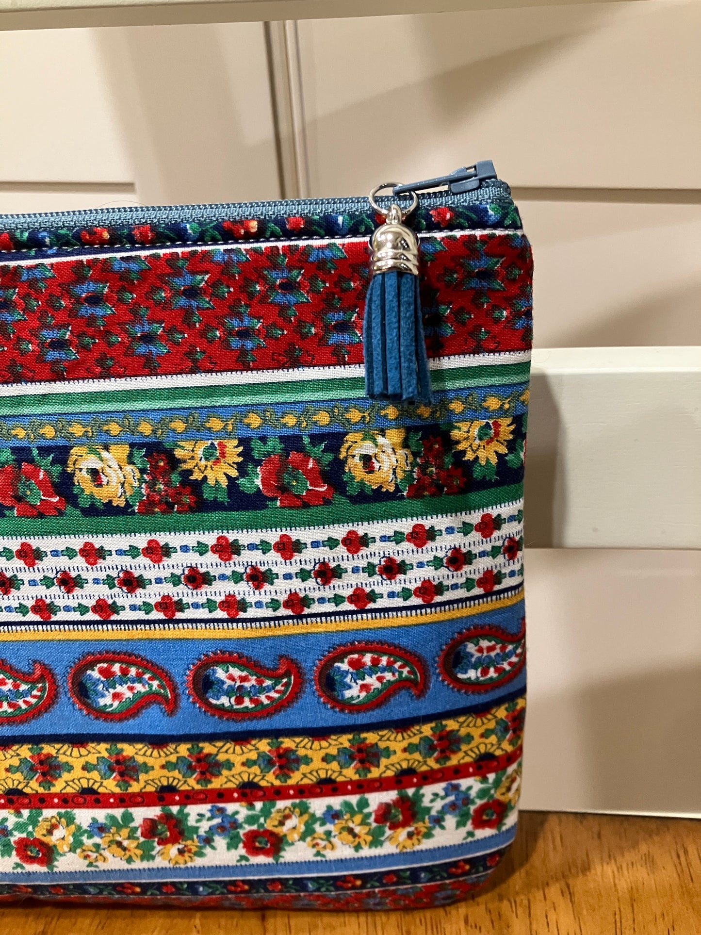 Paisley Zipper Pouch
