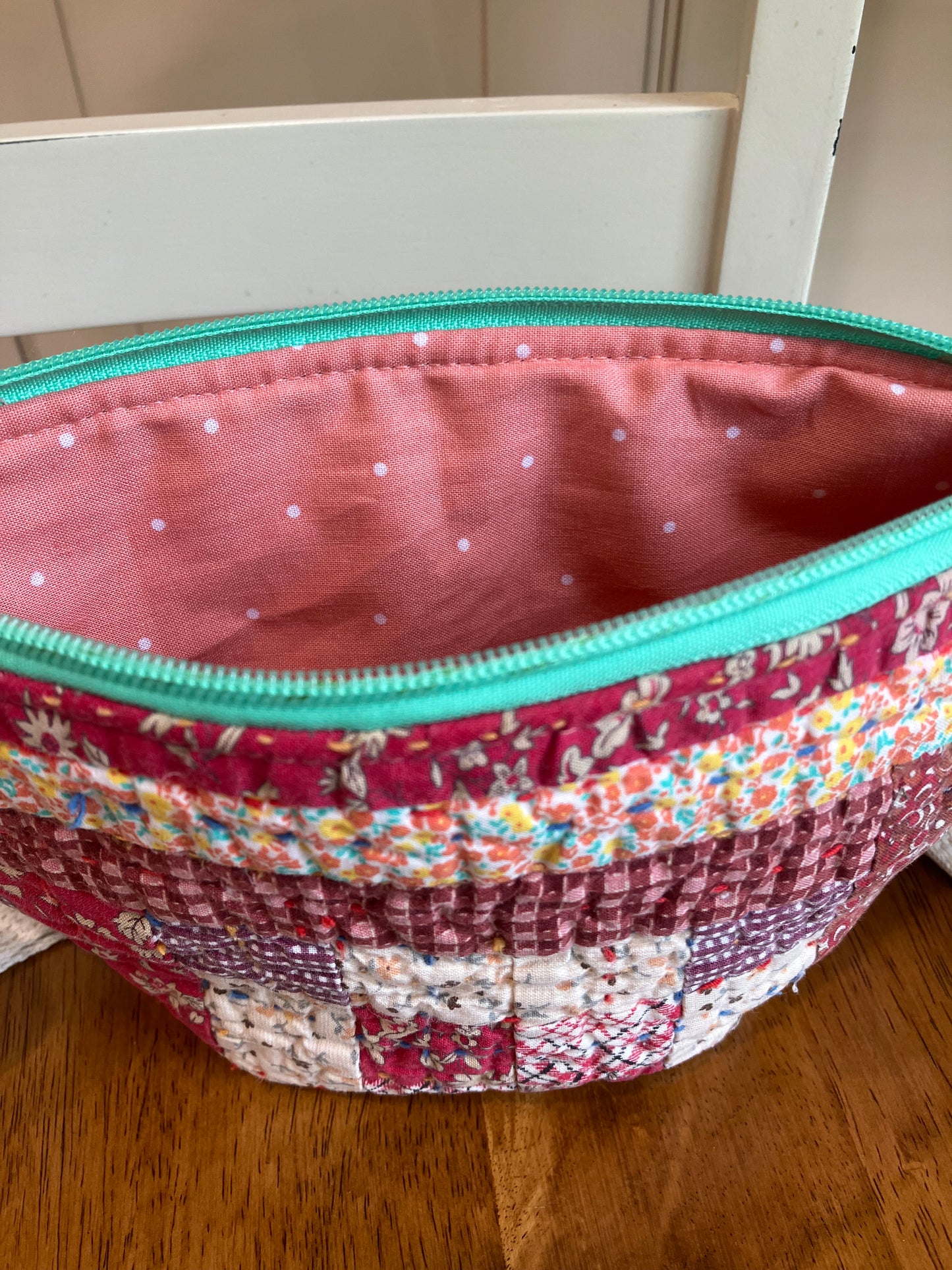 Vintage Quilt Cross Body Belt Bag