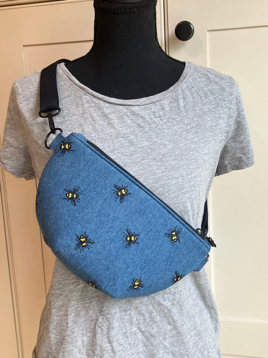 Bumble Bee Cross Body Belt Bag