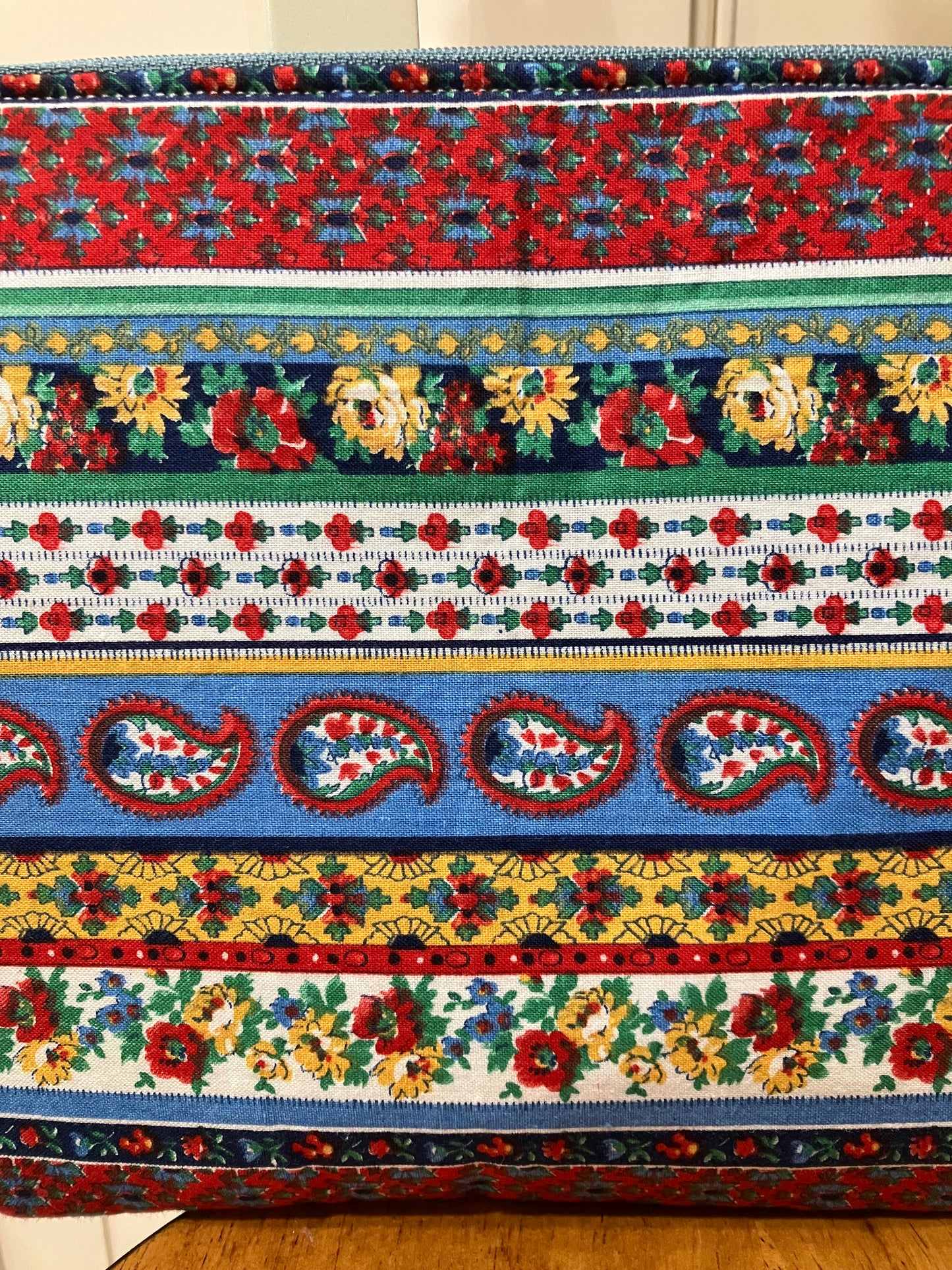 Paisley Zipper Pouch