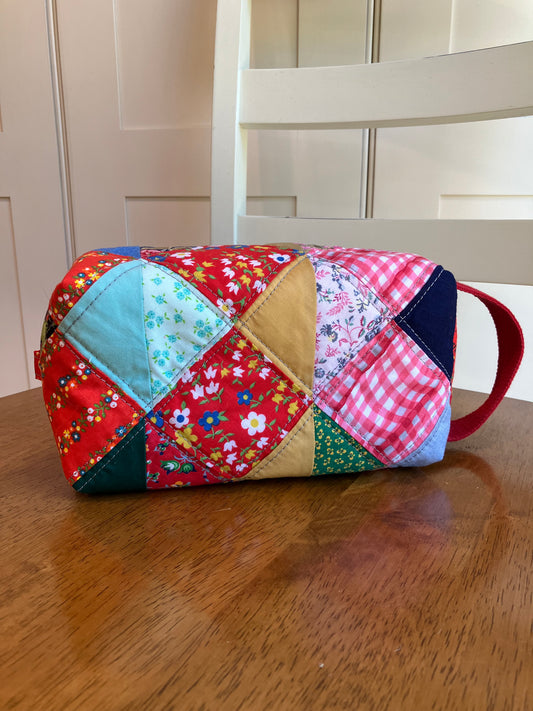 1970's Patchwork Boxy Bag no. 4