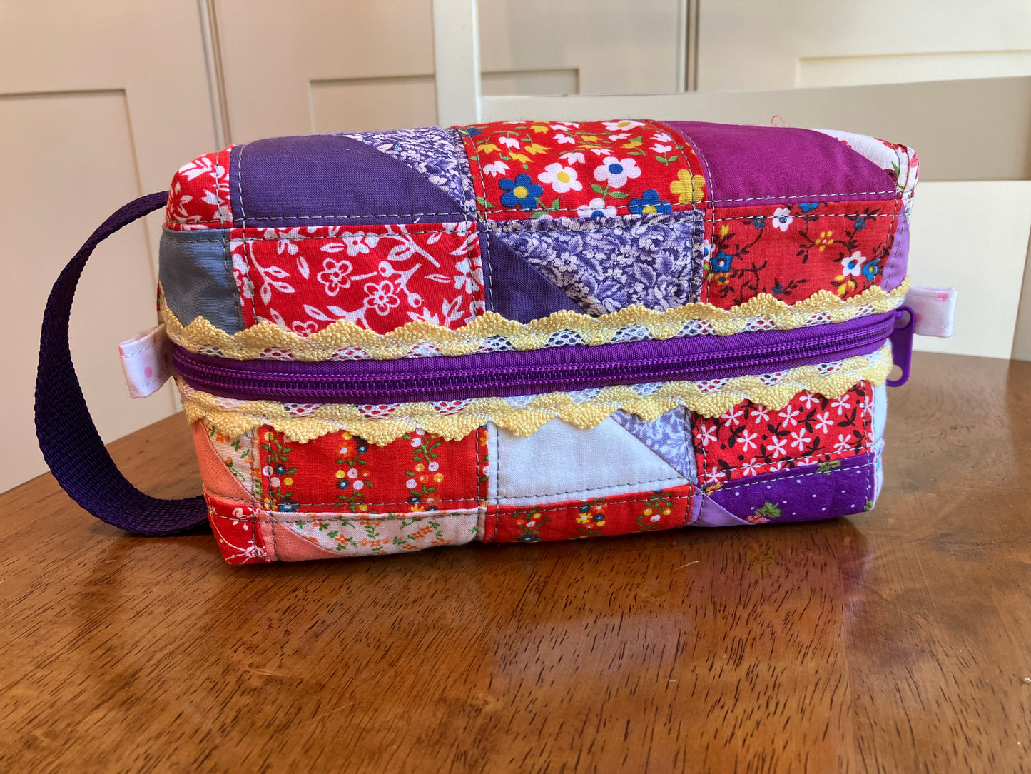 1970's Patchwork Boxy Bag no. 1