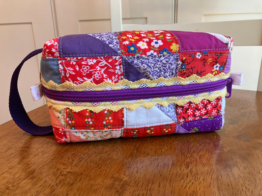 1970's Patchwork Boxy Bag no. 1