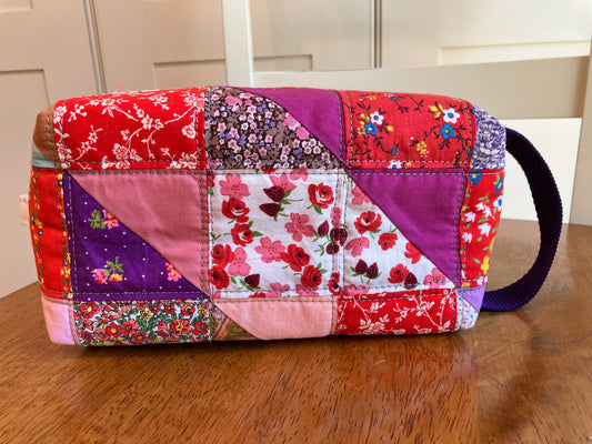 1970's Patchwork Boxy Bag no. 1