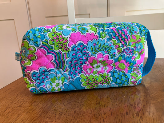 Groovy Vintage Print Boxy Bag