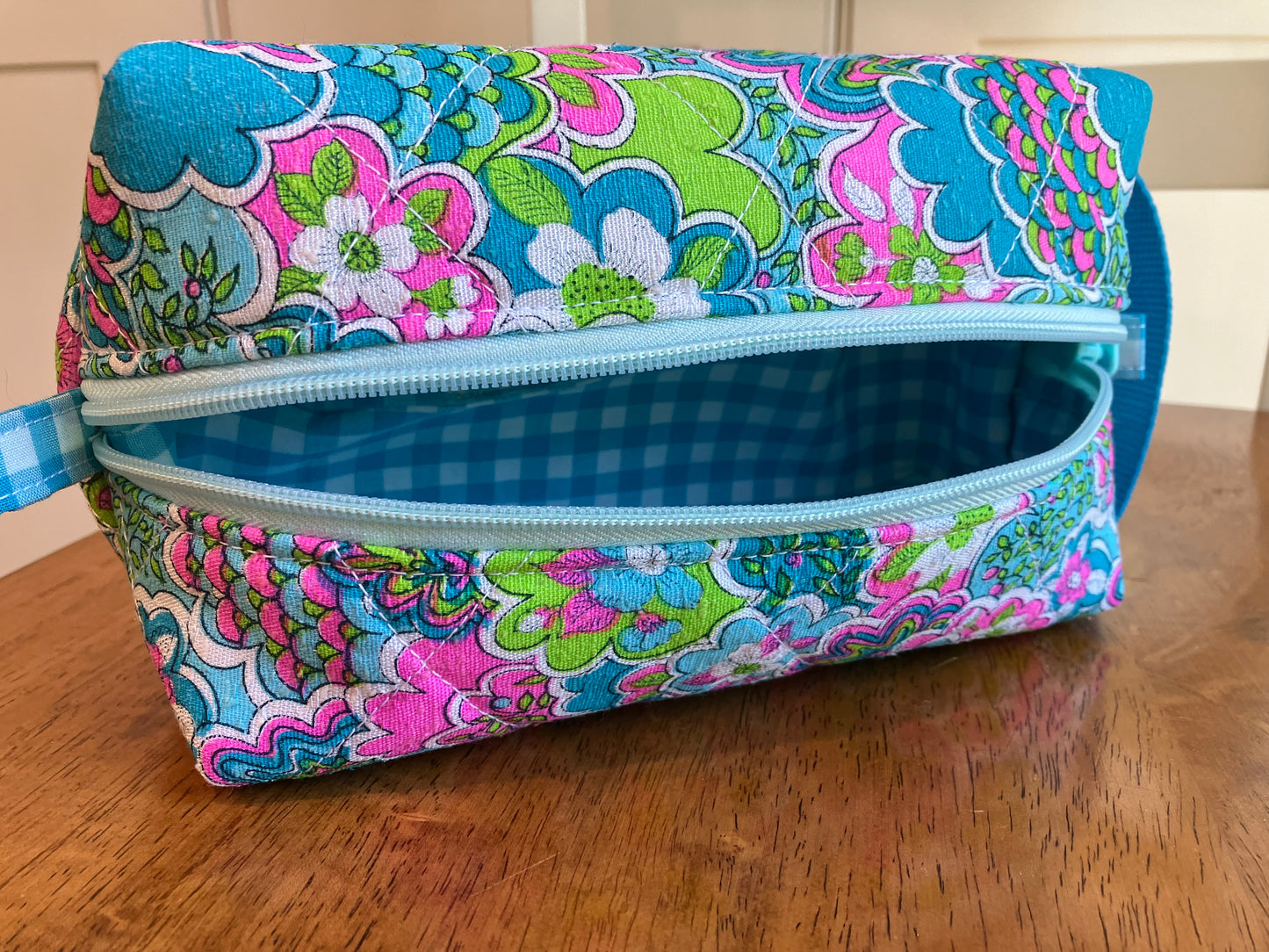 Groovy Vintage Print Boxy Bag